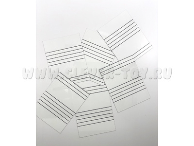 Магнитно-маркерное поле с нотным станом (из 6-ти частей) Магнитно-маркерное поле с нотным станом (из 6-ти частей)