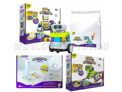 Расширенный комплект для обучения основам алгоритмики и робототехники Botzees Расширенный комплект для обучения основам алгоритмики и робототехники Botzees