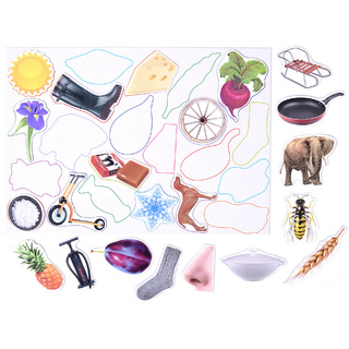 Магнитное развивающее пособие "Упрямые звуки" Звук "С"