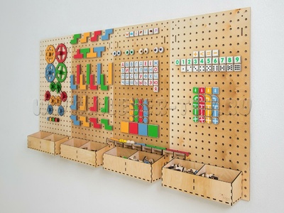 Стена для конструирования STEM