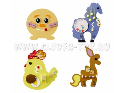 Набор бизибордов "Герои сказок"