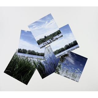 Магнитный плакат Водоём без набора карточек (мобильный)